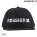  Rossignol ko-po rate колпак черный ROSSIGNOL CORPORATE CAP FLAT BRIM BLACK