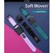  araree ꡼ SOFT WOVEN STRAP for Apple Watch եȥ֥Ǻѥåץ륦åХ