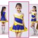  носки имеется Kids Dance Cheer Dance юбка верх и низ в комплекте Kids танцевальный костюм Cheery da- костюм чирлидинг костюм Cheer Dance форма 