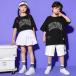 he. суп юбка-брюки лето короткий рукав Kids Dance хлопок t рубашка юбка движение . чирлидинг костюм Cheery da-