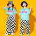 HIPHOP лето Kids танцевальный костюм hip-hop танцевальный костюм s брюки ребенок одежда Корея stage костюм Kids Jazz Dance Dance одежда тренировка надеты 