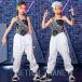  Корея ребенок одежда HIPHOP hip-hop stage костюм Kids танцевальный костюм jazz отвечающий .. Jazz Dance тренировка надеты спортивная форма Dance одежда группа одежда девочка 