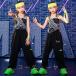  Корея ребенок одежда HIPHOP hip-hop stage костюм Kids танцевальный костюм jazz отвечающий .. Jazz Dance тренировка надеты спортивная форма Dance одежда группа одежда девочка 
