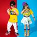  Kids танцевальный костюм HIPHOP hip-hop Корея ребенок одежда Jazz Dance лето отвечающий .. stage костюм тренировка надеты Dance одежда презентация девочка мужчина 