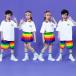  детский сад постановка группа одежда .. лето короткий рукав Kids Dance хлопок t рубашка юбка движение . чирлидинг костюм 
