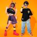  Kids танцевальный костюм HIPHOP Корея девочка мужчина hip-hop ребенок одежда Cheer девушка Jazz Dance stage костюм тренировка надеты Dance одежда презентация 