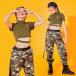  Kids танцевальный костюм HIPHOP stage костюм Cheery da- костюм hip-hop девочка Корея ребенок одежда отвечающий .. Jazz Dance jazz Dance одежда 