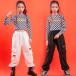  Kids танцевальный костюм hip-hop девочка stage костюм танцевальный костюм Корея ребенок одежда HIPHOP отвечающий .. Jazz Dance Cheery da- костюм тренировка надеты комплект 
