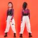  Kids танцевальный костюм hip-hop девочка stage костюм танцевальный костюм Корея ребенок одежда HIPHOP отвечающий .. Jazz Dance Cheery da- костюм тренировка надеты комплект 