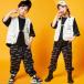  Kids танцевальный костюм hip-hop Корея ребенок одежда HIPHOP stage костюм отвечающий .. Jazz Dance мужчина девочка комплект презентация . рука футболка тренировка надеты 