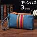  super sale handbag case small articles storage pouch outing canvas bag man and woman use smartphone inserting change purse .