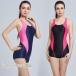  женщина накладка имеется фитнес купальный костюм One-piece все в одном женский .. купальный костюм тренировка для тренировка плавание одежда плавание спорт купальный костюм 