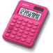 CASIO калькулятор 10 колонка vivid розовый Mini Mini Just модель счет состояние отображать 3 колонка ранг брать . отображать солнечный * батарейка. 2 источник питания MW-C8C-RD-N