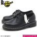  Dr. Martens 1461 белая отстрочка черный 3 отверстие обувь унисекс женский размер внутренний стандартный Dr.Martens CORE 1461 WS 3EYE SHOE BLACK SMOOTH