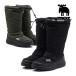 moz женский winter ботинки moz MZ-8000 черный хаки чёрный зеленый 4cm водонепроницаемый защищающий от холода . скользить внутри сторона боа - - фреон g Северная Европа Швеция elk ходить на работу посещение школы 