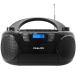 Philco Bluetooth CD Boombox with Cassette, MP3 CD USB Playback The Ultimate Retro Music Combo with Best Class Sound Performance, 12 watts, and Telesco