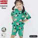  пижама Kids короткий рукав baby мужчина девочка 80 90 95 100 Mickey Mouse Snoopy зеленый белый уход за детьми . детский сад начальная школа общий рисунок модный симпатичный Cara 