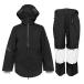 ID one SKIWEAR MOGUL3L Set BK / BK черный 25-26