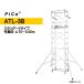 Pica(pika) высоты верстак ATL-3B труба производства леса стандартный 3 уровень hustle?? tower Pica(pika)