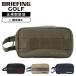  стандартный товар BRIEFING GOLF Briefing Golf сумка клатч ручная сумочка DOUBLE ZIP POUCH STD двойной Zip сумка STANDARD SERIES мужской большая вместимость 