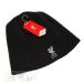 [ внутренний не продажа ]liba бассейн официальный вязаная шапка BK черный [ Premiere League / футбол /Liverpool/ Beanie / шляпа ] кошка pohs соответствует возможность ECM25