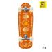 CARVER машина va-GRLSWIRL SUNFLOWER CX Surf скейтборд 31inch фиолетовый спорт 