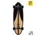 CARVER машина va- Surf скейтборд 32.5inch BLACK LABEL CX фиолетовый спорт 