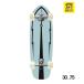 CARVER машина va-BLUE THUNDERsa- фреон g скейтборд 30.75 дюймовый long ske фиолетовый спорт 