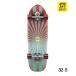 YOWyau Surf скейтборд Complete 32.5inch SNAPPERS фиолетовый спорт 