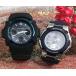 . человек .. G амортизаторы пара часы Casio G-SHOCK BABY-G радиоволны солнечный чёрный темно-синий бесплатная доставка AWG-M100A-1AJF BGA-1100-2BJF