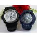 . человек .. G амортизаторы пара часы Casio G-SHOCK BABY-G AWG-M100S-7AJF BGA-2800-2AJF белый белый темно-синий темно-синий бесплатная доставка 