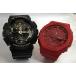 . человек .. G амортизаторы пара часы Casio G-SHOCK GA-100CF-1A9JF GA-2100-4AJF чёрный красный бесплатная доставка 