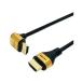 HORIC сигнал likHORIC HDMI кабель L type 90 раз 2m Gold HL20-341GD