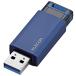 ELECOM 쥳 USB3.1(Gen1)б ΥåUSB 128GB MF-PKU3128GBU ֥롼