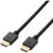 ELECOM ���쥳�� HDMI�����֥�/HDMI1.4/�������ͥå��б�/�ϥ����ԡ���/1.0m/�֥�å� DH-HD14E10BK2