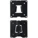 ELECOM �G���R�� VESA�u�����P�b�g/�N�C�b�N�����[�X��/�l�W�Œ�/VESA�K�i�Ή�/���j�^�[�A�[����p/�u���b�N DPA-QB01BK