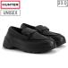 HUNTER Hunter [ унисекс ]li штраф do Explorer Flat пена Loafer [ черный ][UK4/23cm]