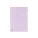 KOKUYO/kokyo clear держатель ( super clear 10)PP A4 свет violet f-TC750N-4