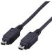 ELECOM Elecom IEEE1394 кабель (4 булавка -4 булавка ) 1.0m черный IE-441BK
