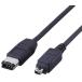 ELECOM Elecom IEEE1394 кабель (6 булавка -4 булавка ) 1.0m черный IE-461BK