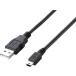 ELECOM ���쥳�� ����USB2.0�����֥��A-mini-B�����ס�[�֥�å�] 3.0m U2C-JM30BK