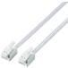 ELECOM Elecom ушко поломка предотвращение modular кабель 0.5m белый MJ-T05WH