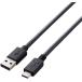 ELECOM ���쥳�� USB2.0�����֥�/A-C������/�Ρ��ޥ�/4m/�֥�å� U2C-AC40BK