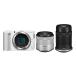 CANON �L���m�� EOS R50 V(�z���C�g)�_�u���Y�[���L�b�g �~���[���X�J���� 6896C009
