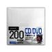 HIDISC/ハイディスク  片面不織布(白)200枚入り(200枚収納可) CD・DVDケース HD-DVDF0200PW