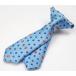  Hachioji тканый предмет промышленность комплект .B-4 точка рисунок ( бледно-голубой земля × Heart orange ) p-Tie галстук type pi- Thai Classic серии 