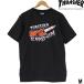 THRASHER Thrasher [ мужской ]s карта Logo футболка [ черный ][M размер ] TH91171HW