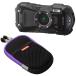 RICOH ���R�[ RICOH WG-80�i�u���b�N�j�{O-CC135 �J�����P�[�X�Z�b�g�ywg80set�z