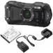 RICOH ���R�[ RICOH WG-80�i�u���b�N�j�{�o�b�e���[�{�[�d��L�b�g�Z�b�g�ywg80set�z