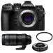OM SYSTEM �I�[�G���V�X�e�� OM-1 Mark II �{�f�B�[�{M.ZUIKO DIGITAL ED 100-400mm F5.0-6.3 IS�{MC-14�{72S PRO1D �Z�b�g